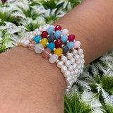 Pulsera de Perlas con Jade