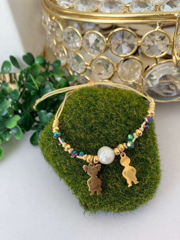 Pulsera Hijos con Cristales