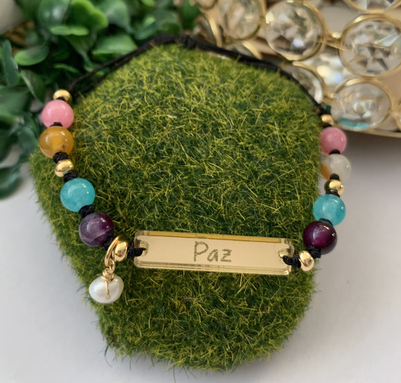 Pulsera  Acrílico Motivacional