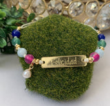 Pulsera  Acrílico Motivacional