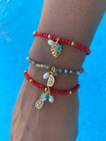 Pulsera Tropical en Cristales