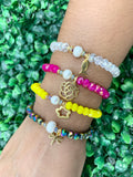 Pulsera Cristales + Charm