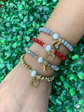 Pulsera Cristales + Charm