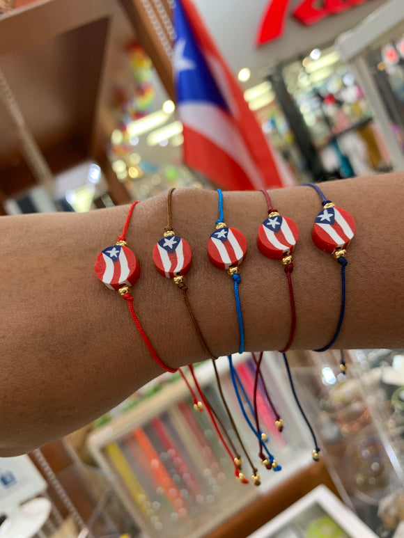 Pulsera Bandera Puerto Rico