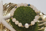 Pulsera 1 Perla Cristal Redondo