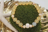 Pulsera 1 Perla Cristal Redondo